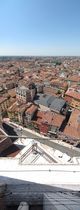 SX19185-9 Panorama view down from Lamberti Tower towards Arena, Verona, Italy.jpg